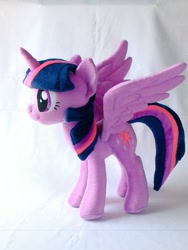 Size: 768x1024 | Tagged: safe, artist:nekokevin, twilight sparkle, twilight sparkle (alicorn), alicorn, pony, irl, photo, plushie, solo