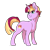 Size: 1700x1700 | Tagged: safe, artist:shimazun, derpibooru import, oc, oc only, oc:sunshine, oc:sunshine (kilala), unicorn, colt, kilalaverse ii, magical lesbian spawn, male, next generation, offspring, parent:sunset shimmer, parent:twilight sparkle, parents:sunsetsparkle, simple background, solo, transparent background