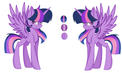 Size: 4248x2544 | Tagged: safe, artist:thesmall-artist, derpibooru import, twilight sparkle, twilight sparkle (alicorn), alicorn, pony, base used, simple background, solo, transparent background