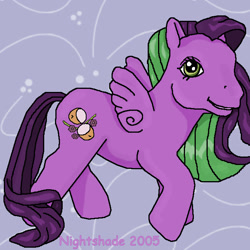 Size: 650x650 | Tagged: safe, artist:purenightshade, coconut grove, pony, g3, solo