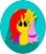 Size: 991x1177 | Tagged: safe, artist:terminalhash, derpibooru import, oc, oc only, oc:rouzfirecarrot, simple background, solo, transparent background, vector