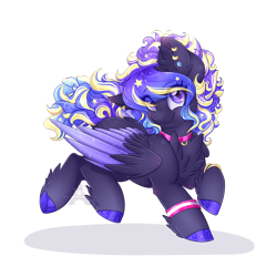 Size: 1024x1024 | Tagged: safe, artist:pvrii, oc, oc only, oc:lala song, pegasus, pony, female, mare, simple background, smiling, solo, transparent background