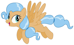 Size: 6844x4139 | Tagged: safe, artist:dragonchaser123, derpibooru import, dusty swift, pegasus, pony, grannies gone wild, absurd resolution, background pony, female, flying, las pegasus resident, mare, open mouth, simple background, solo, transparent background, vector