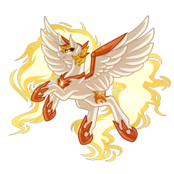 Size: 5500x5500 | Tagged: safe, artist:amazing-artsong, daybreaker, alicorn, pony, a royal problem, absurd resolution, armor, female, fire, mare, simple background, solo, transparent background