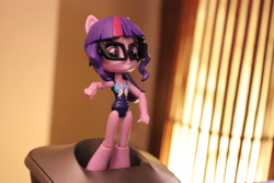 Size: 6000x4000 | Tagged: safe, artist:artofmagicpoland, derpibooru import, sci-twi, twilight sparkle, equestria girls, doll, equestria girls minis, phone charger, pun, toy