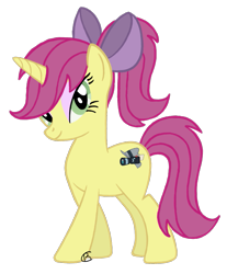 Size: 895x1079 | Tagged: safe, artist:blitzcaliber, apple bloom, scootaloo, sweetie belle, cutie mark crusaders, fusion, gabby gums, the ultimate cutie mark crusader