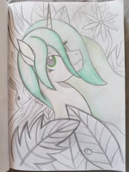 Size: 3024x4032 | Tagged: safe, artist:dyonys, derpibooru import, oc, oc only, oc:nemesia, alicorn, alicorn oc, traditional art