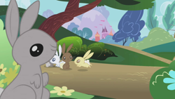 Size: 1280x720 | Tagged: safe, derpibooru import, screencap, rabbit, applebuck season, animal