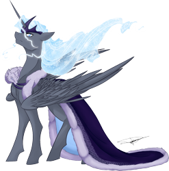 Size: 1171x1185 | Tagged: safe, artist:flying pumpkin, derpibooru import, oc, oc:northern lights, alicorn, cape, clothes, crown, jewelry, male, regalia, simple background, solo, transparent background