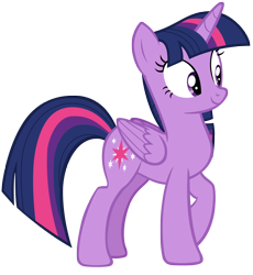 Size: 2744x2980 | Tagged: safe, artist:andoanimalia, derpibooru import, twilight sparkle, twilight sparkle (alicorn), alicorn, pony, better together, forgotten friendship, female, mare, raised hoof, simple background, smiling, solo, transparent background, vector