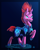 Size: 1024x1266 | Tagged: safe, artist:may-li128, derpibooru import, tempest shadow, pony, unicorn, my little pony: the movie, armor, broken horn, eye scar, female, mare, raised hoof, scar, solo