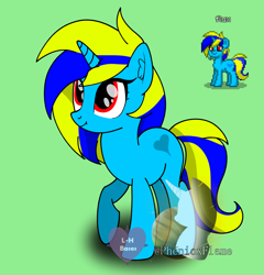 Size: 1600x1667 | Tagged: safe, artist:phenioxflame, derpibooru import, oc, oc:fluxanda, pony, base used, pony town, watermark