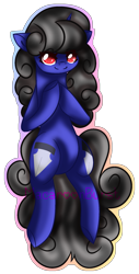 Size: 1015x2000 | Tagged: safe, artist:macaroonburst, derpibooru import, oc, oc:calamity (calamity-studios), earth pony, pony, female, mare, simple background, solo, transparent background