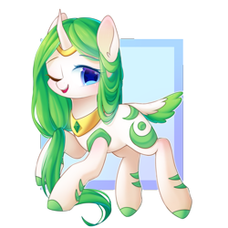 Size: 2500x2500 | Tagged: safe, artist:leafywind, derpibooru import, oc, oc only, female, one eye closed, simple background, solo, starry eyes, transparent background, wingding eyes