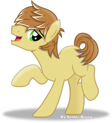 Size: 2928x3199 | Tagged: safe, artist:vector-brony, feather bangs, earth pony, pony, hard to say anything, male, open mouth, simple background, solo, stallion, transparent background, vector