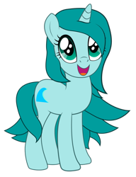 Size: 783x1019 | Tagged: safe, artist:drarkusss0, derpibooru import, oc, oc only, oc:ambient waves, pony, unicorn, simple, simple background, smiling, solo, transparent background, vector