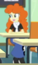 Size: 155x262 | Tagged: safe, derpibooru import, screencap, golden hazel, better together, equestria girls, the last day of school, cropped, lowres, solo