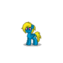 Size: 400x400 | Tagged: safe, oc, oc only, oc:mousetrap, pony town, simple background, solo, transparent background