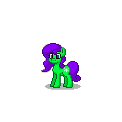 Size: 400x400 | Tagged: safe, oc, oc only, oc:clickbait, pony town, simple background, solo, transparent background