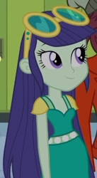 Size: 284x517 | Tagged: safe, screencap, blueberry cake, normal norman, equestria girls, equestria girls (movie), background human, cropped, solo focus