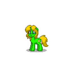 Size: 400x400 | Tagged: safe, oc, oc only, oc:coumadin, pony town, rat poison, simple background, solo, transparent background