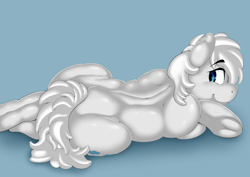 Size: 1280x905 | Tagged: safe, artist:theobrobine, double diamond, looking back, solo, underhoof