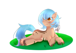 Size: 1100x768 | Tagged: safe, artist:celeslun03, oc, oc only, oc:ivory fawn, earth pony, pony, female, mare, simple background, solo, transparent background