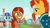 Size: 1280x720 | Tagged: safe, derpibooru import, screencap, mixed berry, stellar flare, sunburst, earth pony, pony, unicorn, the parent map, background pony, clothes, cup, female, glasses, grin, jewelry, male, mare, mother and child, mother and son, necklace, parent and child, raised hoof, robe, sire's hollow, smiling, stallion, sunburst is not amused, unamused