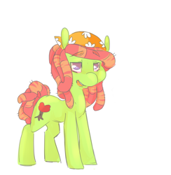 Size: 714x733 | Tagged: safe, artist:braindead, tree hugger, earth pony, pony, female, solo