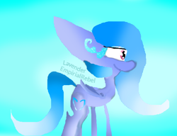 Size: 620x476 | Tagged: safe, artist:lavenderheart, oc, oc only, bat pony, pony, solo, water princess