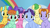 Size: 1280x720 | Tagged: safe, derpibooru import, screencap, auburn vision, berry blend, berry bliss, citrine spark, fire quacker, huckleberry, november rain, peppermint goldylinks, earth pony, pegasus, pony, unicorn, marks for effort, :o, background pony, background pony audience, bow, female, friendship student, hair bow, male, mare, open mouth, sextet, stallion