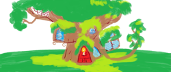 Size: 1125x475 | Tagged: safe, artist:the_shave, derpibooru exclusive, golden oaks library, no pony, tree