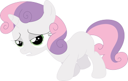 Size: 3533x2246 | Tagged: safe, artist:porygon2z, sweetie belle, sisterhooves social, simple background, solo, transparent background, vector