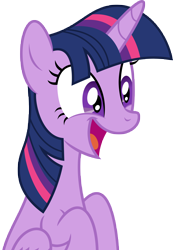 Size: 7000x10130 | Tagged: safe, artist:luckreza8, twilight sparkle, twilight sparkle (alicorn), alicorn, pony, a royal problem, .svg available, absurd resolution, excited, female, mare, simple background, smiling, solo, transparent background, vector