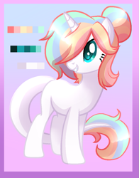 Size: 779x994 | Tagged: safe, artist:sugaryicecreammlp, derpibooru import, oc, pony, unicorn, female, mare, reference sheet, solo