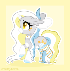 Size: 2804x2840 | Tagged: safe, artist:dreamyeevee, derpibooru import, oc, oc only, oc:baby bunches, pony, solo