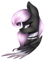 Size: 3100x4200 | Tagged: safe, artist:yeadatchantilly, oc, oc only, pegasus, pony, absurd resolution, bust, female, mare, portrait, simple background, solo, transparent background