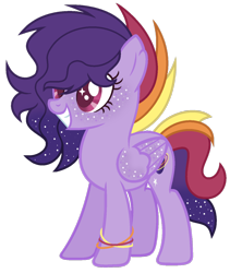 Size: 1024x1212 | Tagged: safe, artist:bloodlover2222, derpibooru import, oc, oc:celestial night, pegasus, pony, female, mare, simple background, solo, transparent background