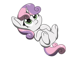 Size: 2688x2045 | Tagged: safe, artist:sugarwings-art, derpibooru import, sweetie belle, chibi, cute, diasweetes, female, hnnng, simple background, solo, transparent background