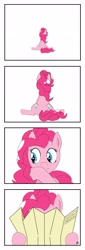 Size: 2236x6597 | Tagged: safe, artist:pony4koma, derpibooru import, pinkie pie, earth pony, pony, absurd resolution, comic, lost, map, pinkamena diane pie, void