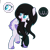 Size: 1024x1024 | Tagged: safe, artist:t-aroutachiikun, derpibooru import, oc, oc:boreal serenity, pegasus, pony, clothes, deer tail, female, hoodie, mare, simple background, solo, transparent background