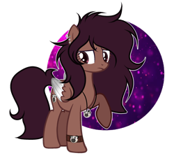 Size: 1024x927 | Tagged: safe, artist:mintoria, derpibooru import, oc, oc only, oc:sleep chocolate, pegasus, pony, female, mare, simple background, solo, transparent background, two toned wings