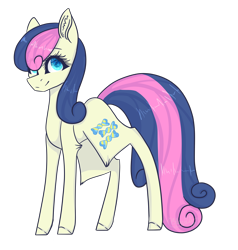 Size: 4824x5072 | Tagged: safe, artist:ohsushime, artist:soundwavepie, bon bon, sweetie drops, pony, absurd resolution, simple background, solo, transparent background