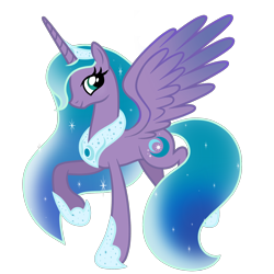 Size: 1984x1984 | Tagged: safe, alternate version, artist:stellardusk, princess sterling, alicorn, pony, alternate cutie mark, alternate hairstyle, alternate universe, redesign