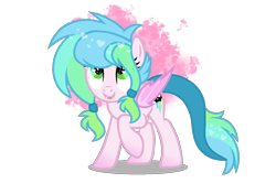 Size: 1248x827 | Tagged: safe, artist:chococakebabe, derpibooru import, oc, oc only, oc:speed demon, bat pony, pony, fangs, female, heart eyes, mare, simple background, solo, transparent background, wingding eyes