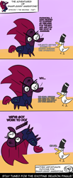 Size: 1780x4311 | Tagged: safe, artist:artiks, derpibooru import, tempest shadow, oc, oc:mrducknosa, comic:snarflegrr angerpone, atg 2018, comic, dialogue, grunt, implied lesbian, implied shipping, implied sunsetsparkle, newbie artist training grounds, wedding crashers