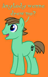 Size: 586x934 | Tagged: safe, derpibooru import, oc, oc only, oc:ian, dialogue, male, question, stallion