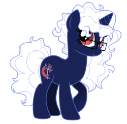 Size: 4037x3939 | Tagged: safe, artist:lostinthetrees, oc, oc only, oc:silver lining, pony, unicorn, absurd resolution, female, glasses, mare, simple background, solo, transparent background