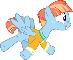 Size: 3653x3001 | Tagged: safe, artist:cloudyglow, windy whistles, pegasus, pony, parental glideance, adorkable, blouse, cardigan, cute, dork, excited, female, grin, mare, mother, simple background, smiling, solo, transparent background, vector, windybetes