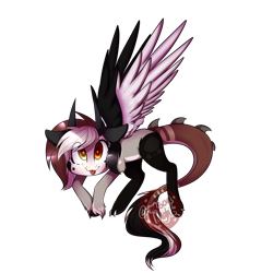 Size: 2000x2000 | Tagged: safe, artist:crimsonnight888, oc, oc only, oc:adilet, simple background, solo, tongue out, transparent background